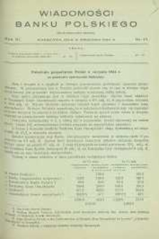 Wiadomości Banku Polskiego, 1934, R. 11, nr 17