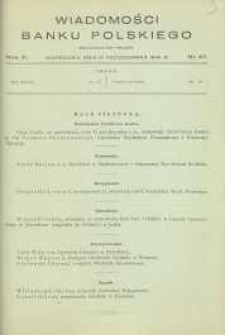 Wiadomości Banku Polskiego, 1934, R. 11, nr 20