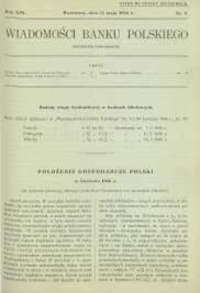 Wiadomości Banku Polskiego, 1936, R. 13, nr 9