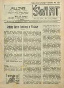 Świat, 1922, R. 17, nr 5