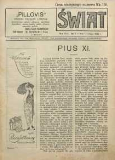 Świat, 1922, R. 17, nr 6