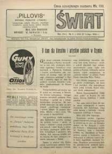 Świat, 1922, R. 17, nr 8