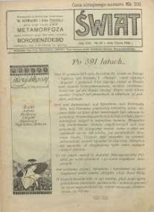Świat, 1922, R. 17, nr 26