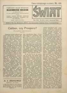 Świat, 1922, R. 17, nr 35
