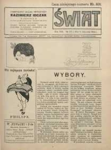 Świat, 1922, R. 17, nr 45