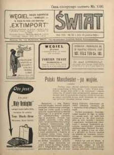 Świat, 1922, R. 17, nr 50