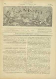 Przegląd Pedagogiczny, 1894, R. 13, nr 8