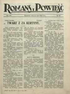 Romans i Powieść, 1922, R. 14, nr 29