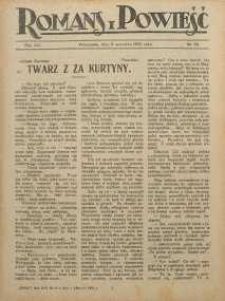 Romans i Powieść, 1922, R. 14, nr 36