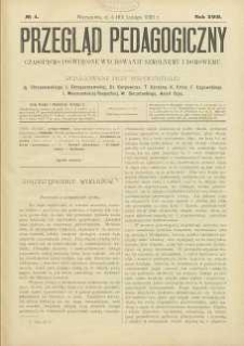 Przegląd Pedagogiczny, 1899, R. 18, nr 4
