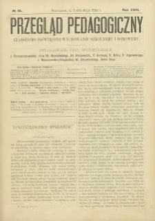 Przegląd Pedagogiczny, 1899, R. 18, nr 10