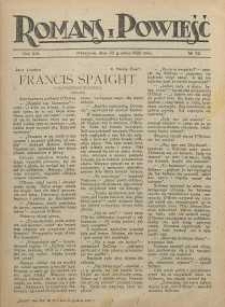 Romans i Powieść, 1922, R. 14, nr 52