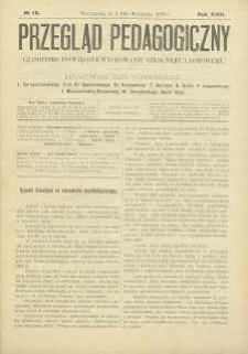 Przegląd Pedagogiczny, 1899, R. 18, nr 18