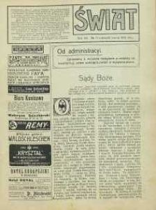 Świat, 1912, R. 7, T. 13, nr 12
