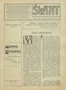 Świat, 1912, R. 7, T. 13, nr 14