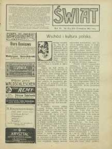 Świat, 1912, R. 7, T. 13, nr 15