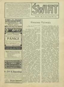 Świat, 1912, R. 7, T. 13, nr 19