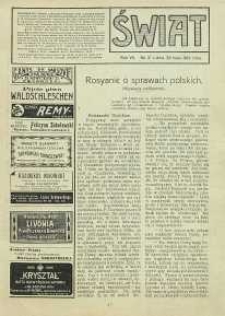 Świat, 1912, R. 7, T. 13, nr 21
