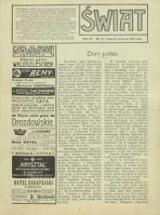 Świat, 1912, R. 7, T. 13, nr 24