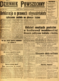 Dziennik Powszechny, 1947, R. 3, nr 54