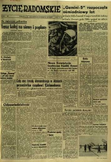 Życie Radomskie, 1965, nr 201