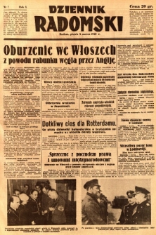 Dziennik Radomski, 1940, R. 1, nr 7