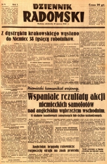 Dziennik Radomski, 1940, R. 1, nr 9