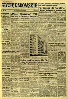 Życie Radomskie, 1965, nr 266