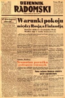 Dziennik Radomski, 1940, R. 1, nr 13