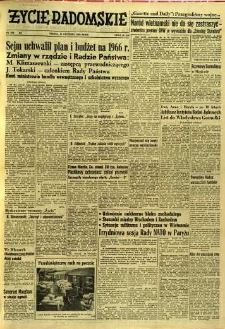 Życie Radomskie, 1965, nr 299
