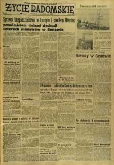 Życie Radomskie, 1955, nr 267