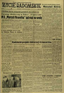 Życie Radomskie, 1955, nr 273