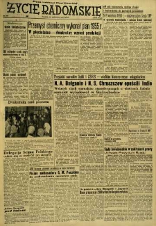 Życie Radomskie, 1955, nr 298