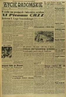 Życie Radomskie, 1957, nr 166