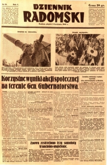 Dziennik Radomski, 1940, R. 1, nr 29