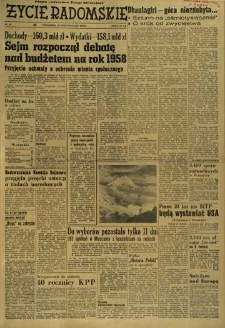 Życie Radomskie, 1958, nr 20