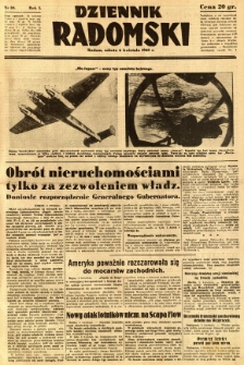 Dziennik Radomski, 1940, R. 1, nr 30