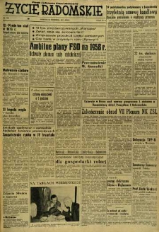 Życie Radomskie, 1957, nr 229