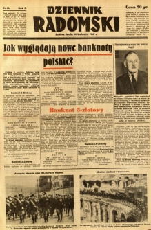 Dziennik Radomski, 1940, R. 1, nr 33