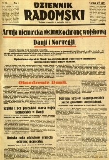 Dziennik Radomski, 1940, R. 1, nr 34