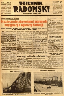 Dziennik Radomski, 1940, R. 1, nr 36