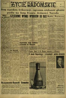Życie Radomskie, 1958, nr 31