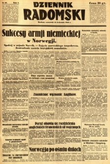 Dziennik Radomski, 1940, R. 1, nr 40