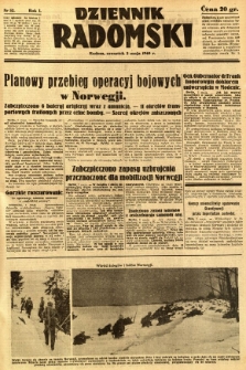 Dziennik Radomski, 1940, R. 1, nr 52