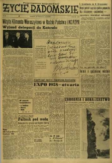 Życie Radomskie, 1958, nr 94