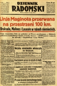 Dziennik Radomski, 1940, R. 1, nr 66