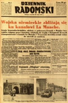 Dziennik Radomski, 1940, R. 1, nr 69