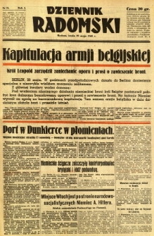 Dziennik Radomski, 1940, R. 1, nr 73
