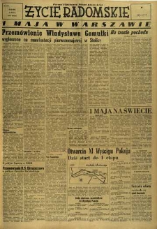 Życie Radomskie, 1958, nr 105