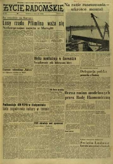 Życie Radomskie, 1958, nr 126